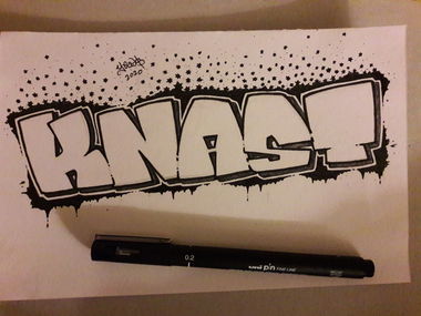Graffiti Sketch - Photo by Yeads