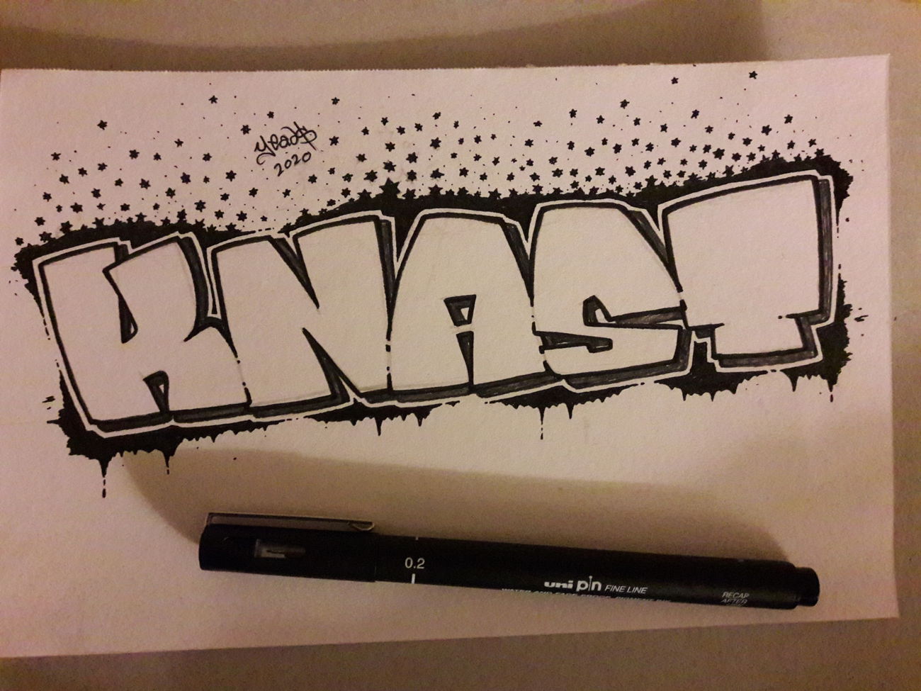 Graffiti Sketch - Photo by Yeads