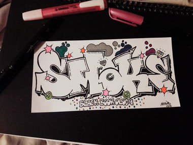 Graffiti Sketch - Photo by Yeads