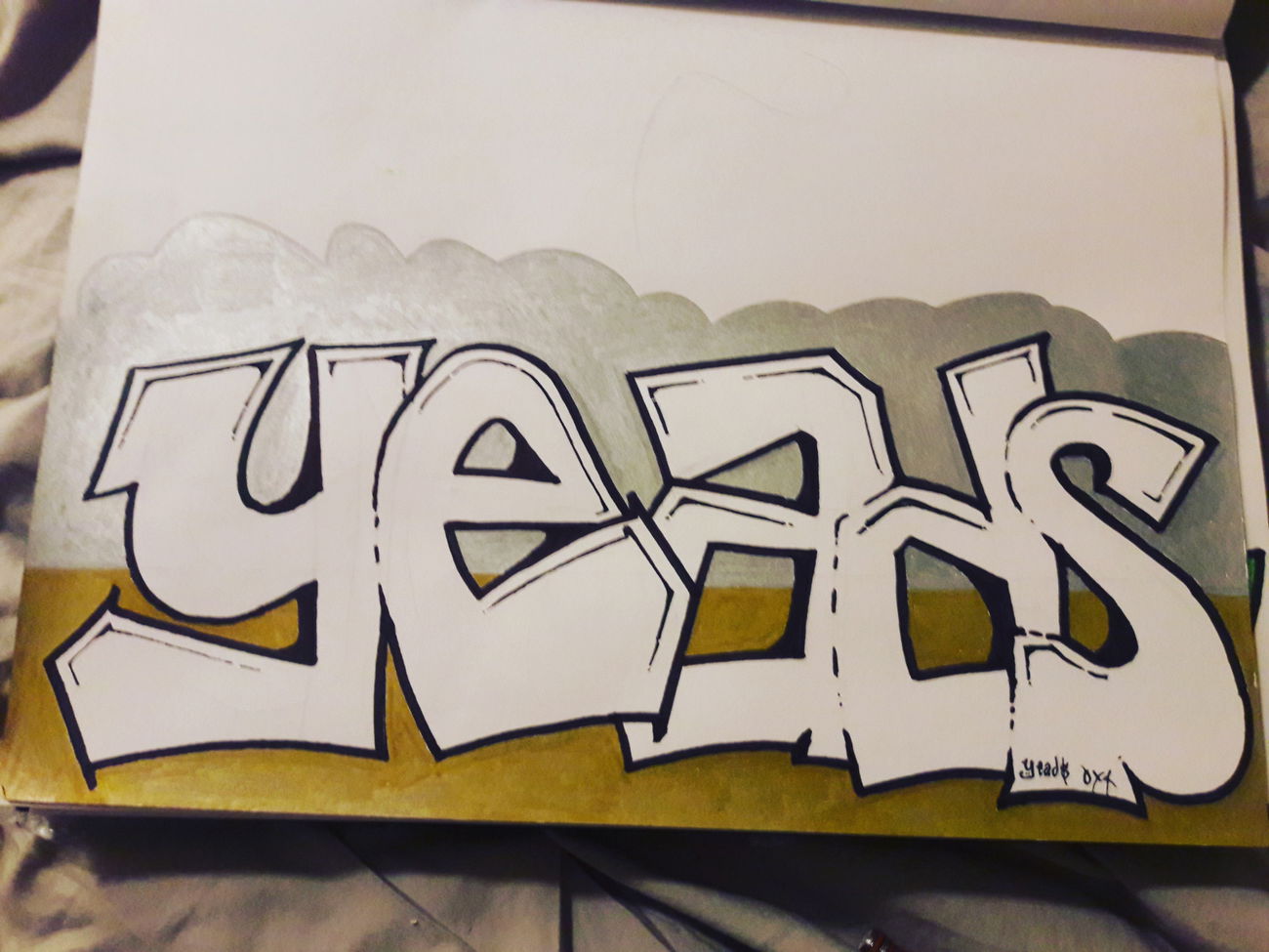 Graffiti Wall - Photo by Yeads