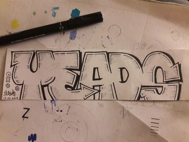 Graffiti Wall - Photo by Yeads