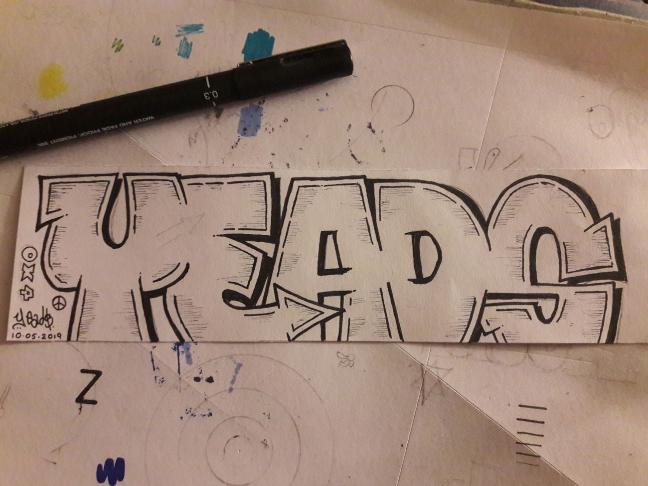 Graffiti Wall - Photo by Yeads