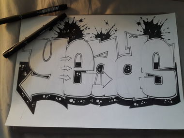 Graffiti Wall - Photo by Yeads