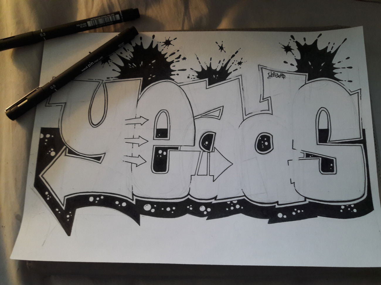 Graffiti Wall - Photo by Yeads