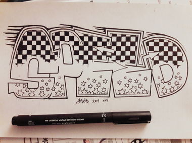 Graffiti Wall in OXFORD  - Photo by Yeads - Yeads (2019)