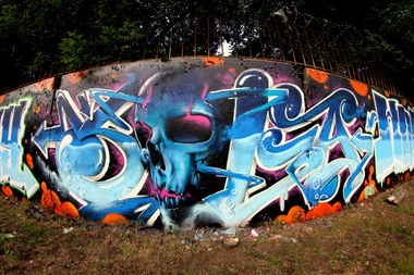 Graffiti Wall in Moscow - Photo by Yova (2013)