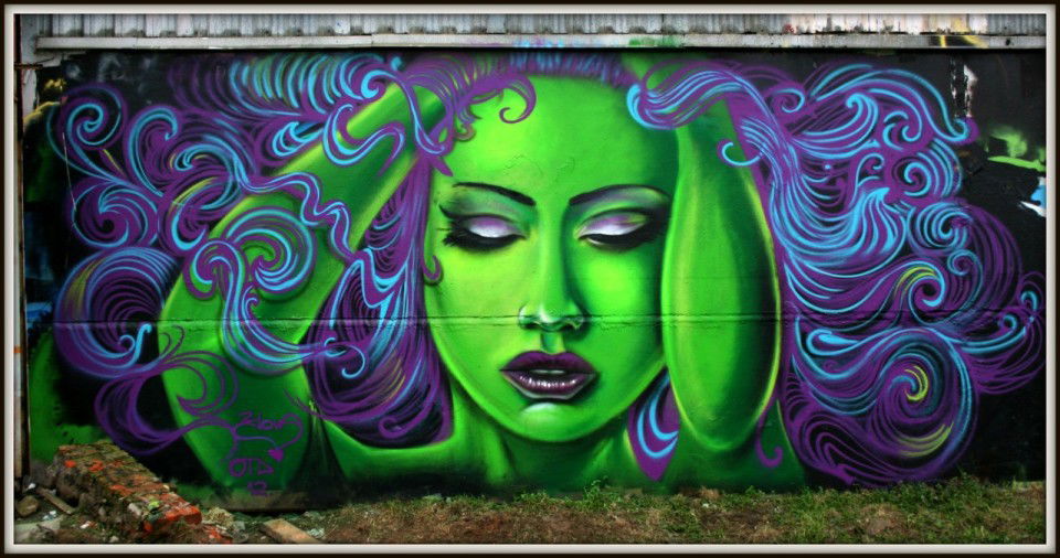 Graffiti Wall in Moscow - Photo by Yova (2012)