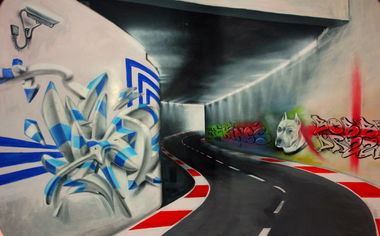 Graffiti Sketch in Moscow - Photo by Yova (2013)