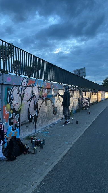 Graffiti Wall in Poznan - Photo by Ytho1 - ohty, 3u, cu (2026)