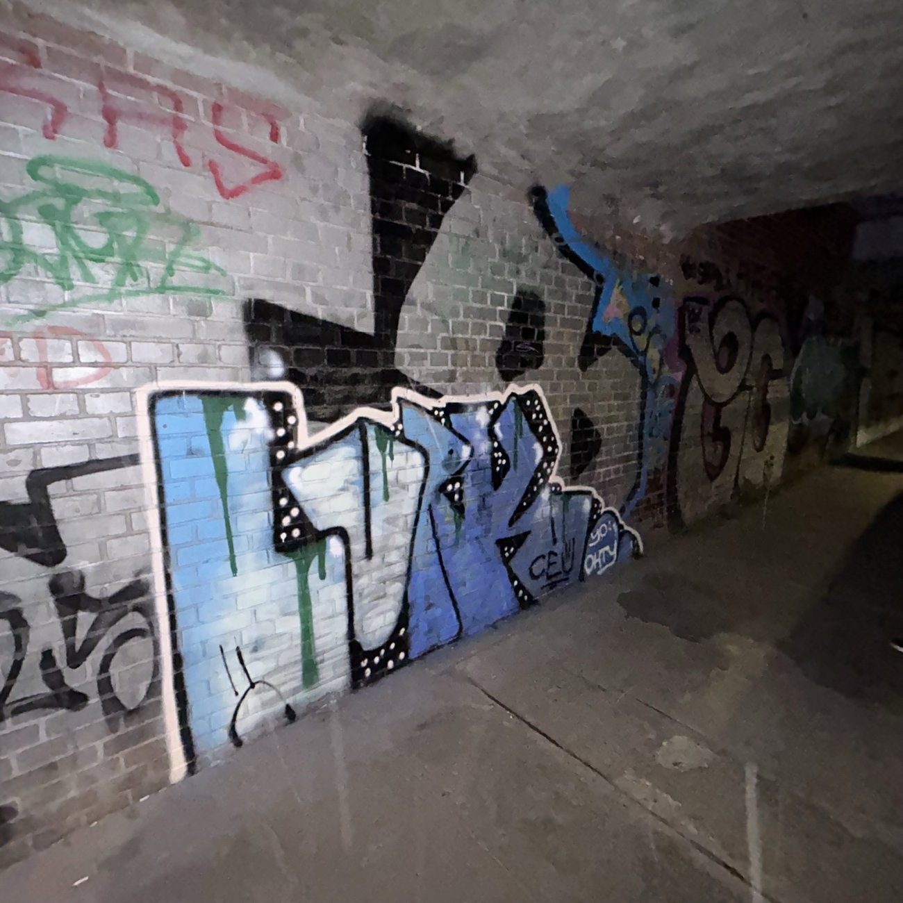 Graffiti Bombing in Poznan - Photo by Ytho1 - lurk, ceu, cu (2026)
