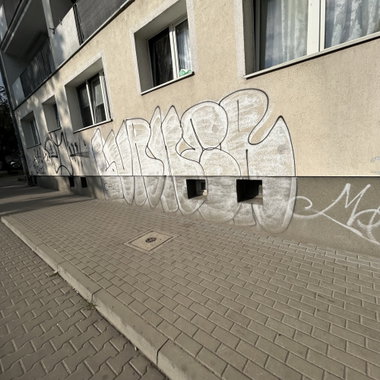 Graffiti Bombing in Gorzow - Photo by Ytho1 - lurker, lurk, ceu (2024)