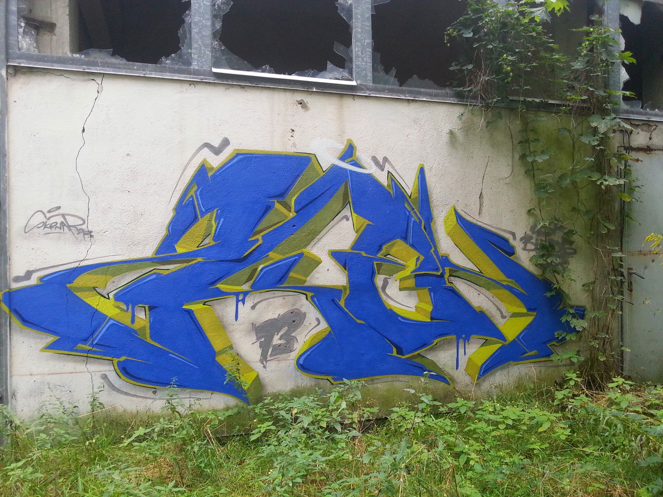 Graffiti Wall - Photo by YumeS - skenar