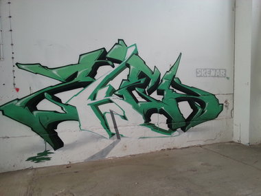Graffiti Wall - Photo by YumeS - skenar