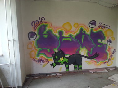 Graffiti Wall in Deutschland - Photo by YumeS - cute, yume, berlin (2016)