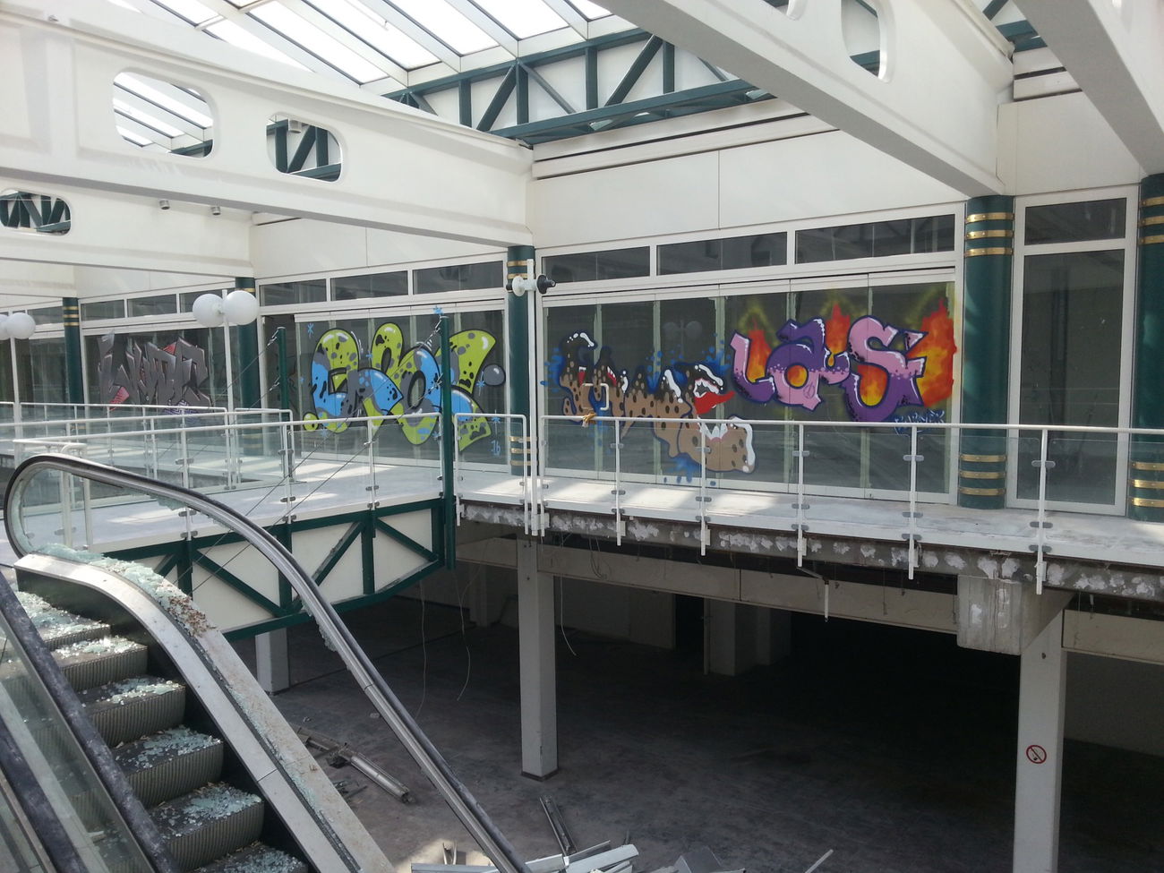 Graffiti Bombing in Deutschland - Photo by YumeS - wute, yume, Qooc (2016)