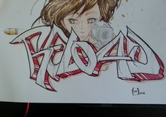 Graffiti Wall in Germany - Photo by YumeS - reload, battle, pistol (2016)