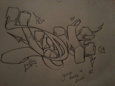 Graffiti Wall - Photo by YumeS (2016)