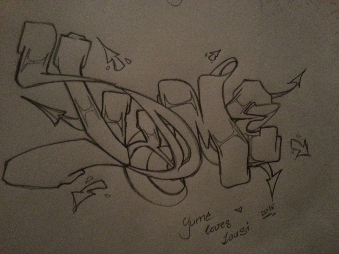 Graffiti Wall - Photo by YumeS (2016)