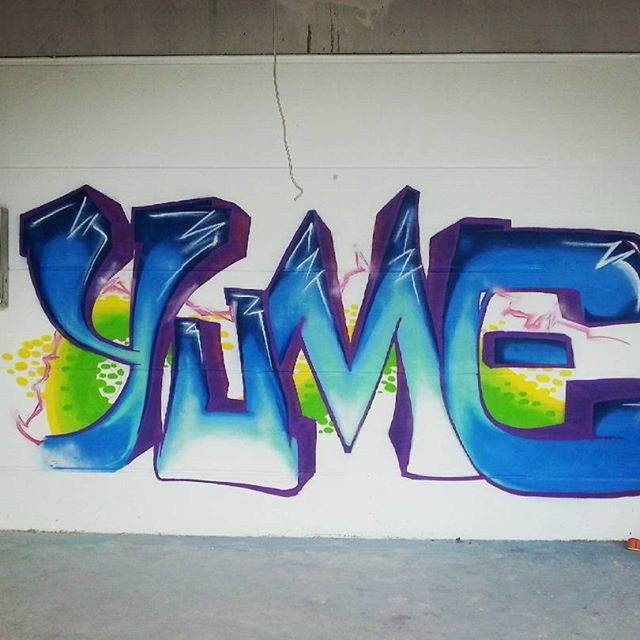 Graffiti Wall in Deutschland - Photo by YumeS - einkaufszentrum, yume, berlin (2016)