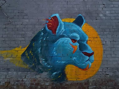 Graffiti Wall - Photo by YumeS - yume, lioness, lostplace (2018)