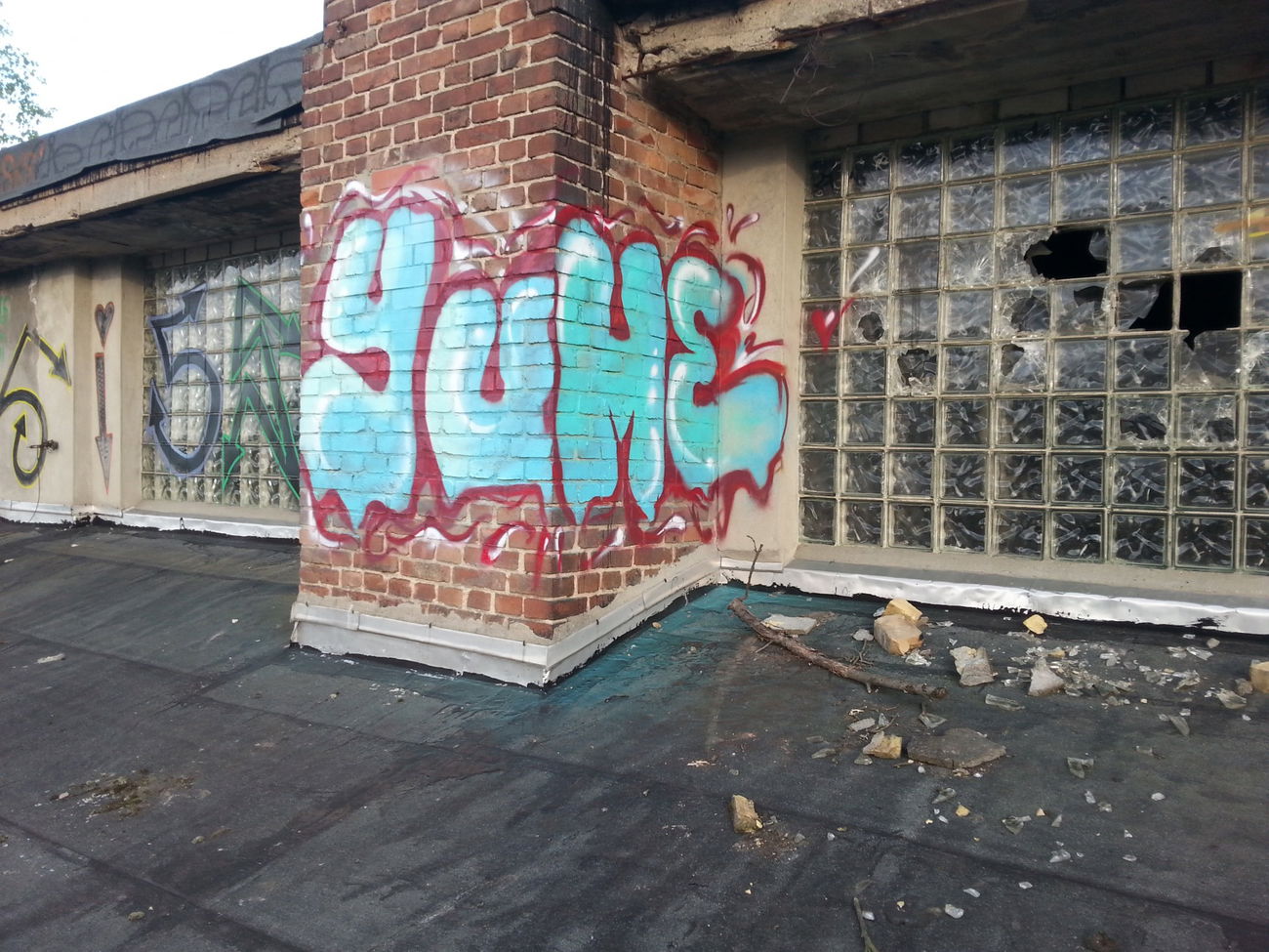 Graffiti Bombing - Photo by YumeS - yume