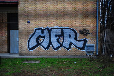 Graffiti Bombing - Photo by Yunker3 - MFR