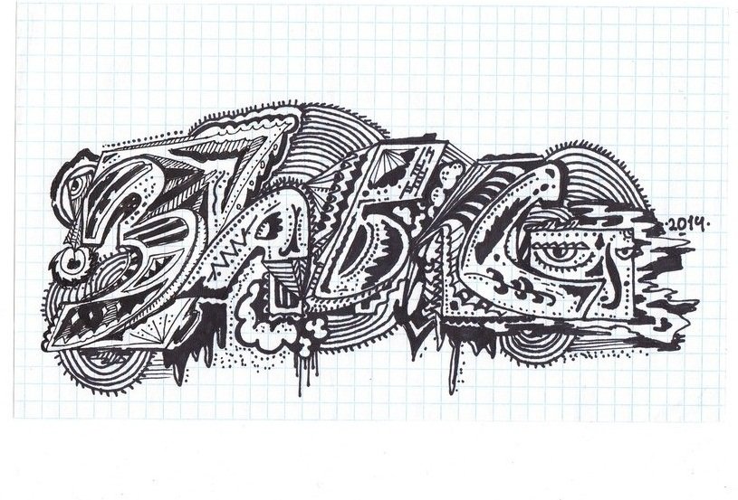 Graffiti Sketch - Photo by ZABS55 - zabs