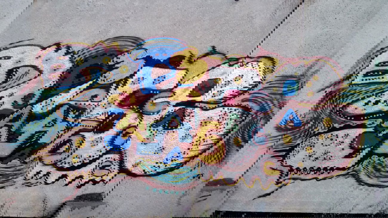 Graffiti Wall - Photo by ZABS55 - zabs