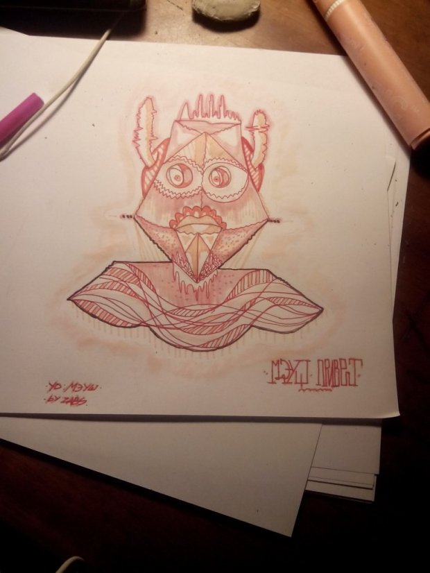 Graffiti Sketch - Photo by ZABS55