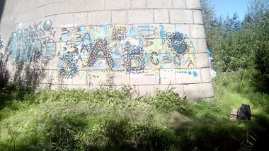 Graffiti Bombing - Photo by ZABS55 - zabs