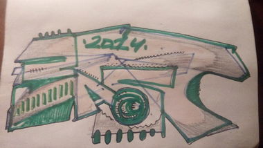 Graffiti Sketch - Photo by ZABS55