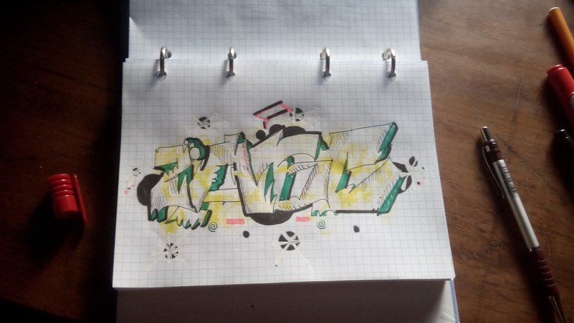 Graffiti Sketch - Photo by ZABS55 - zabs