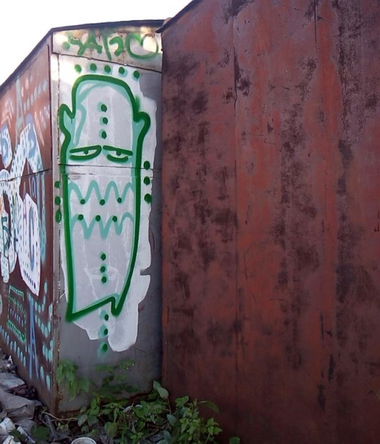 Graffiti Bombing - Photo by ZABS55 - zabs