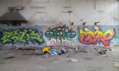 Graffiti Wall - Photo by ZAKUR - NEWS, ZAK, SPIRO