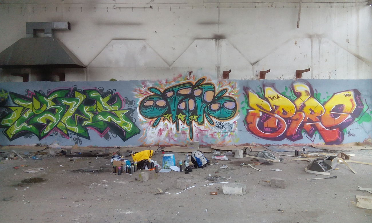 Graffiti Wall - Photo by ZAKUR - NEWS, ZAK, SPIRO