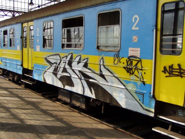 Graffiti Train - Photo by ZAKUR