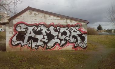 Graffiti Bombing - Photo by ZAKUR