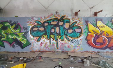 Graffiti Wall - Photo by ZAKUR