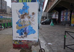 Graffiti Street Art in Paris - Photo by ZALEZ - zaleznakeandfreeprintstreetartParis2016brandalismart