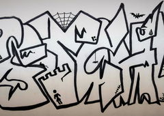 Graffiti Sketch in NORWAY - Photo by ZALT - halloween, spooky, graffiti (2018)