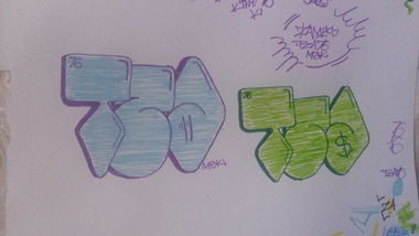 Graffiti Sketch - Photo by ZAMES76 - TZA76