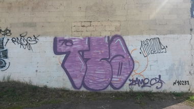 Graffiti Wall - Photo by ZAMES76 - TZA76