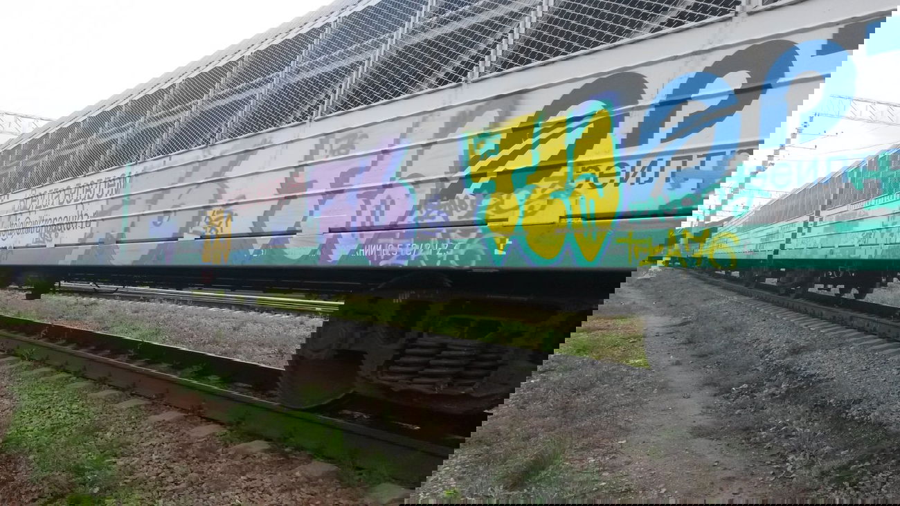 Graffiti Train - Photo by ZAMES76