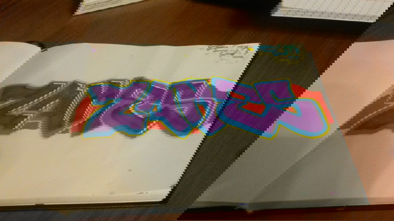 Graffiti Sketch - Photo by ZAMES76 - ZAMES