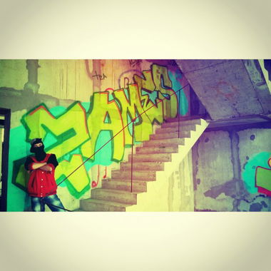 Graffiti Bombing - Photo by ZAMES76