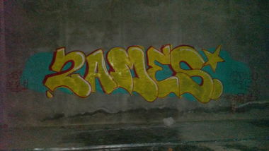 Graffiti Bombing - Photo by ZAMES76