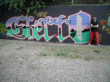 Graffiti Wall in Athens - Photo by ZAN83YMG