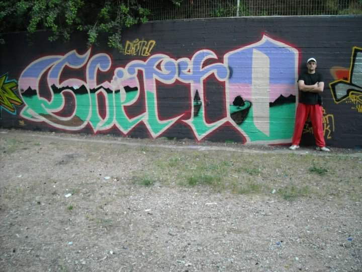 Graffiti Wall in Athens - Photo by ZAN83YMG