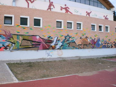 Graffiti Wall in Athens - Photo by ZAN83YMG - Ghetto