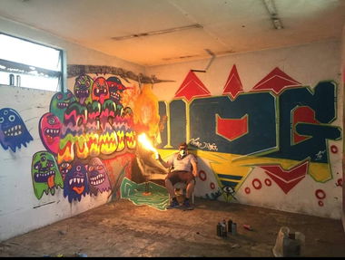 Graffiti Wall in Athens - Photo by ZAN83YMG